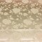 1 Yard Ivory Floral Jacquard Satin Fabric for Dresses Jackets Upholstery Decor 100% Polyester 54/56" Width